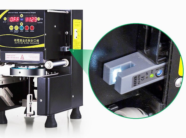 MS-100 convenient automatic milk tea sealer cup sealing machine for sale - CECLE Machine