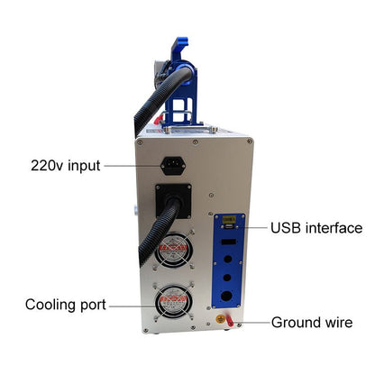 One-piece handheld stable portable fiber laser marking machine for metals&non-metals - CECLE Machine