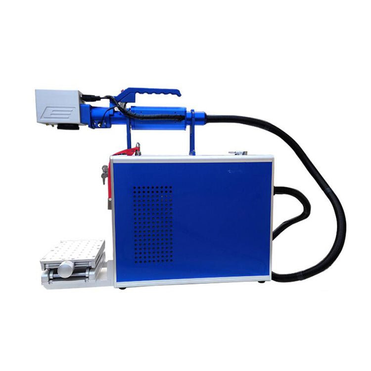 One-piece handheld stable portable fiber laser marking machine for metals&non-metals - CECLE Machine