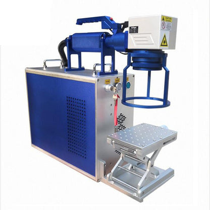 One-piece handheld stable portable fiber laser marking machine for metals&non-metals - CECLE Machine