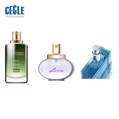 PC-88 semi automatic pneumatic perfume bottle crimping machine, perfume bottle capper - CECLE Machine