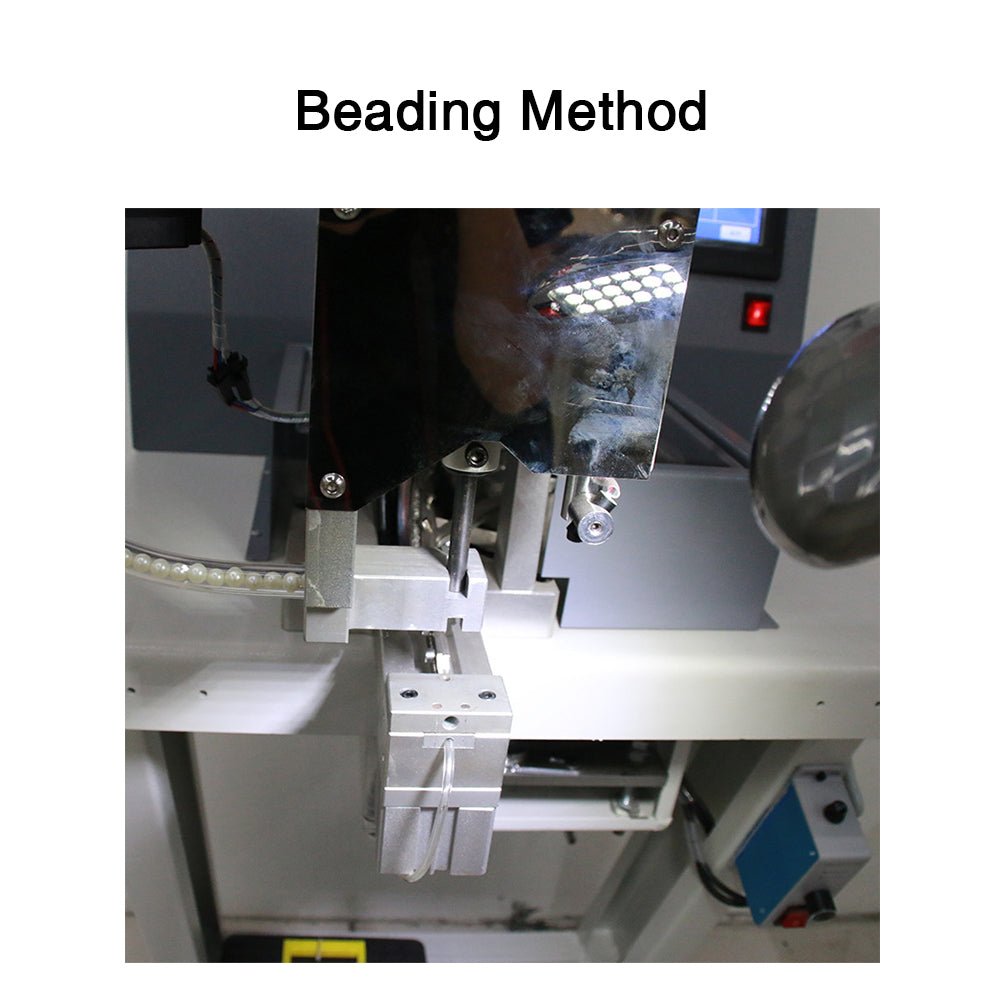 Pearl Fixing beading Machine Garment beads attaching pearl Setting Machine for Special Beads - CECLE Machine