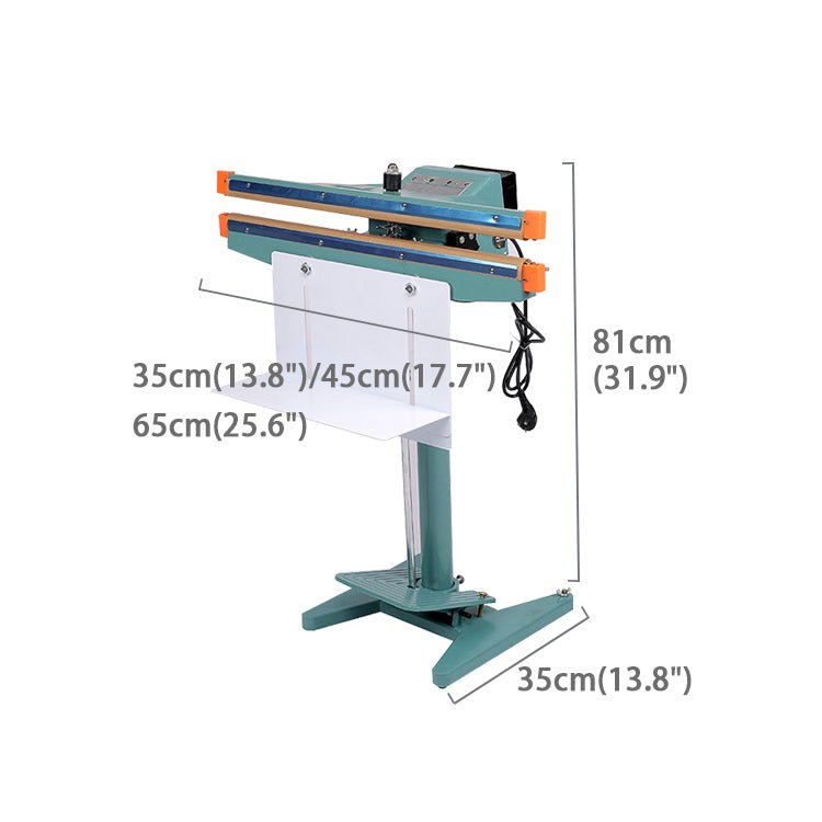 Pedal Sealing Machine Kraft Paper Plastic Film Bag Double-sided Heating Foot Pedal Heat Sealer Sealing Machine