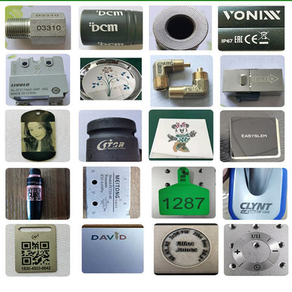 Portable desktop fiber laser marking machine for metals - CECLE Machine