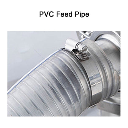 Durable PVC feed pipe for industrial-grade liquid suction and feeding
