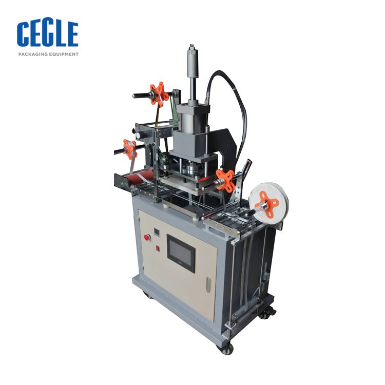 Ribbon roll hot stamping machine, Continuous ribbon rolling gilding hot stamping machine