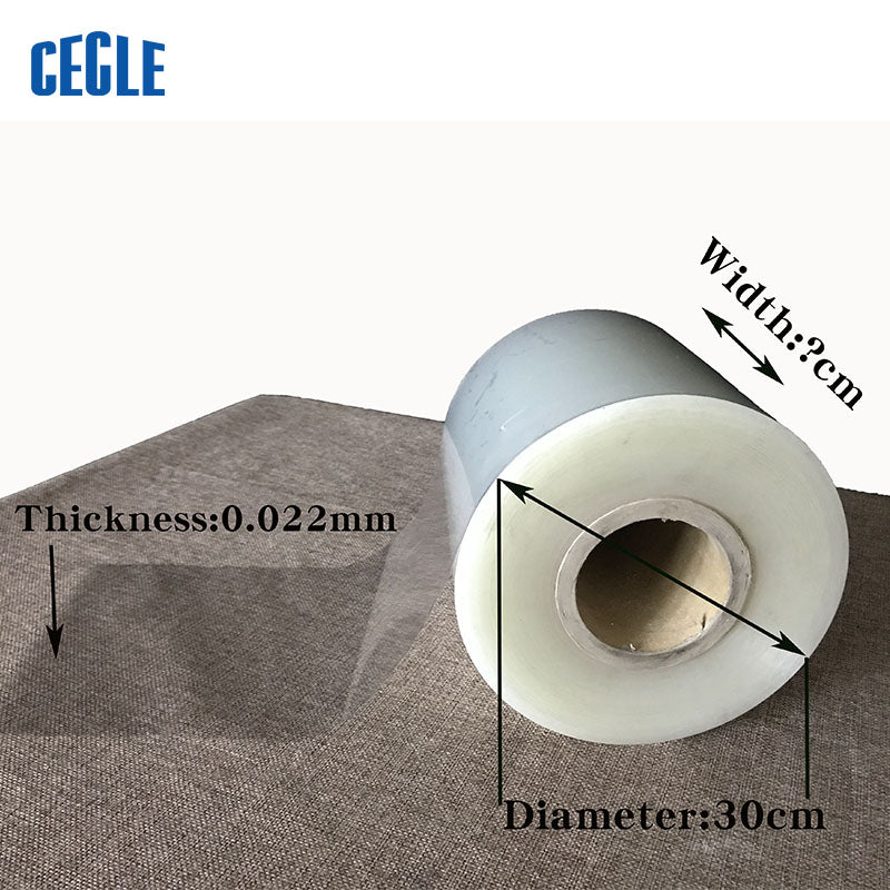 Rolls BOPP cellophanes for perfume box wrapping machine - CECLE Machine