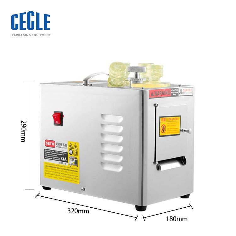Semi- Automatic Chinese Herbal Medicine Slicer Machine Functional Cutter Cutting Machine - CECLE Machine