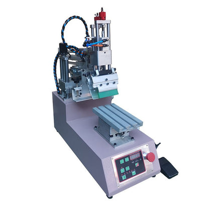 Semi-automatic Flat Screen Printing Machine For Phone Case,Oblique Arm Screen Printer - CECLE Machine