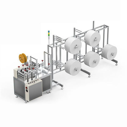 semi automatic N95 face mask making machine, china N95mask machine price - CECLE Machine