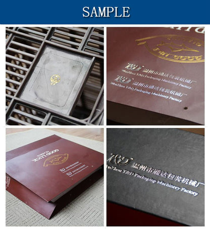 Semi-automatic paper bag hot foil stamping machine, plastic crates printing machine - CECLE Machine