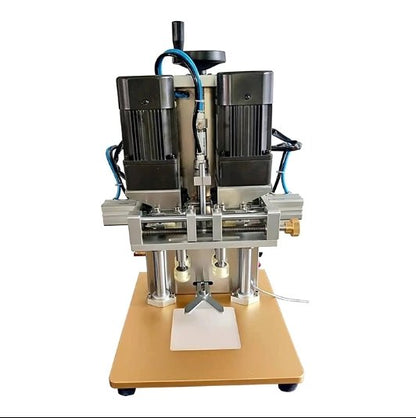 SGJ-80 electric and pneumatic plastic bottle capping machine, water bottle capping machine - CECLE Machine