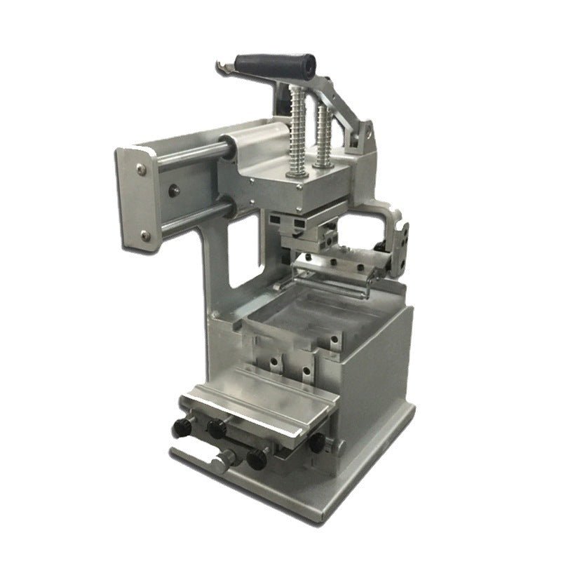 Single Color Oil Pan Pad Printing Machine, Manual Small Pad Printer Equipment For Glass/Leather - CECLE Machine