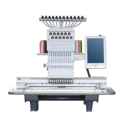 Single Head 12 needles Embroidery Machine With different embroidery areas for choice - CECLE Machine