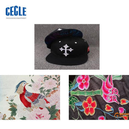 Single Head 12 needles Embroidery Machine With different embroidery areas for choice - CECLE Machine