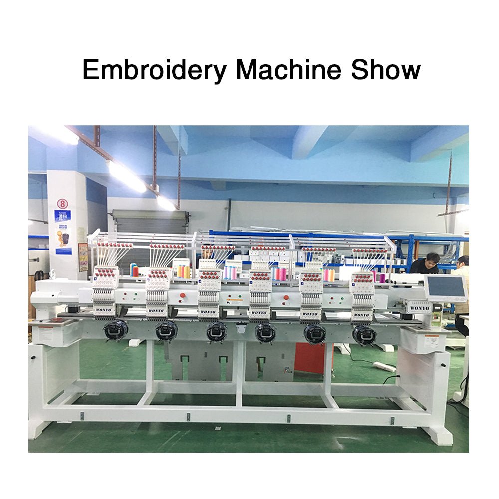Six Head 12 needless Embroidery Machine Industrial Multifunctional Computer Embroidery Machine - CECLE Machine