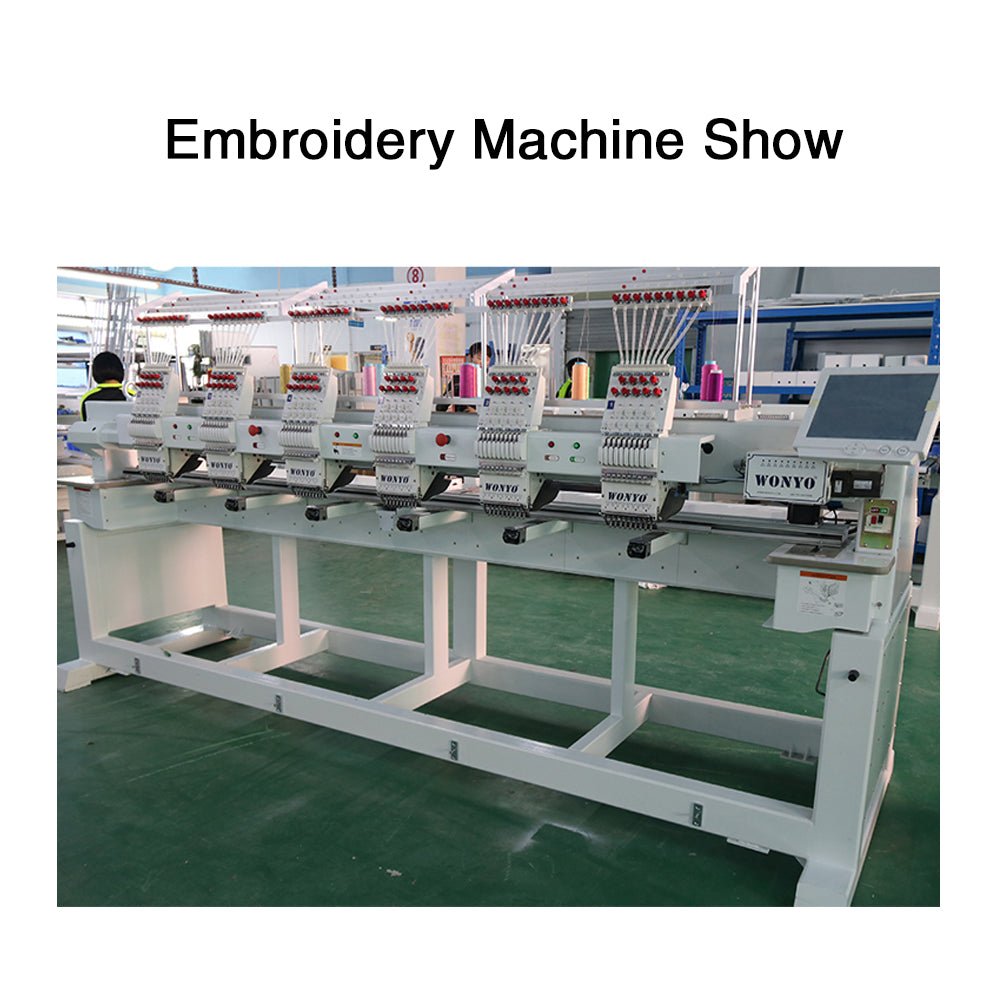 Six Head 12 needless Embroidery Machine Industrial Multifunctional Computer Embroidery Machine - CECLE Machine