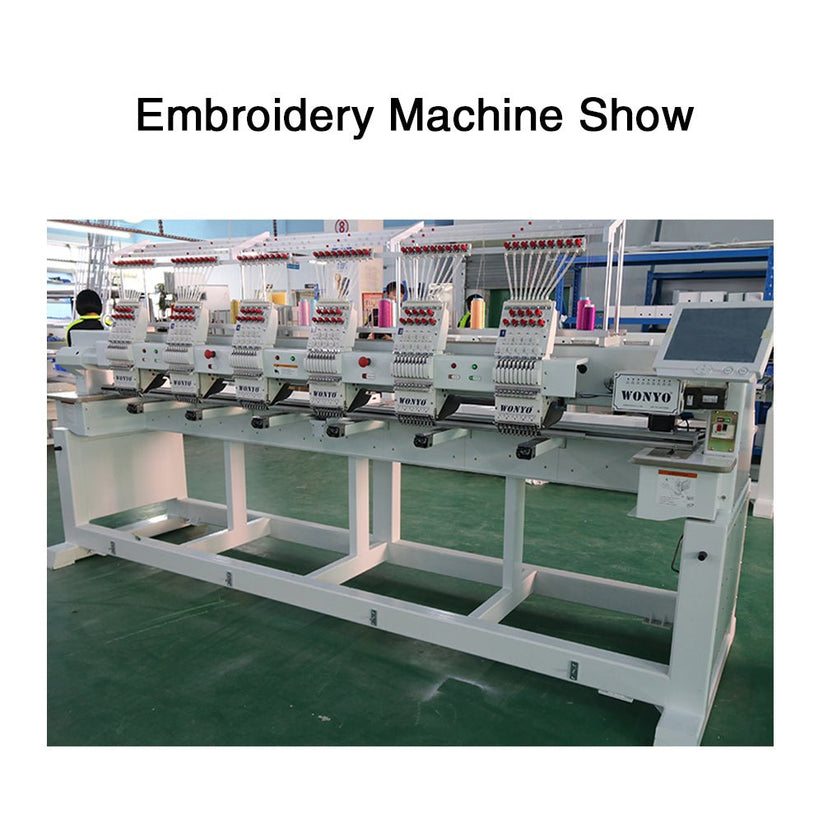 Six Head 12 needless Embroidery Machine Industrial Multifunctional Computer Embroidery Machine