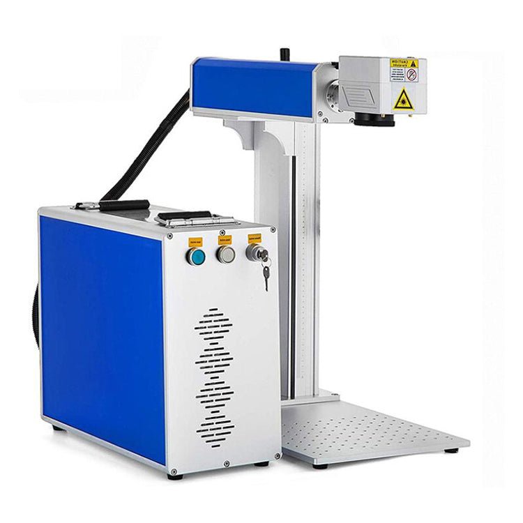 Split type portable stable fiber laser marking machine for metals&non-metals - CECLE Machine