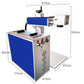 Split type portable stable fiber laser marking machine for metals&non-metals - CECLE Machine