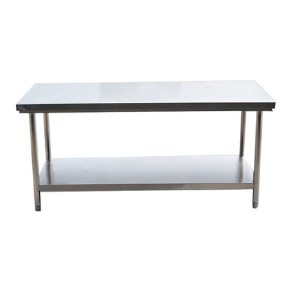 Stainless Steel Commercial Kitchen Double Work table 304 stainless steel - CECLE Machine