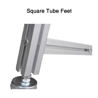 Adjustable stainless steel leveling feet for the conveyor system。