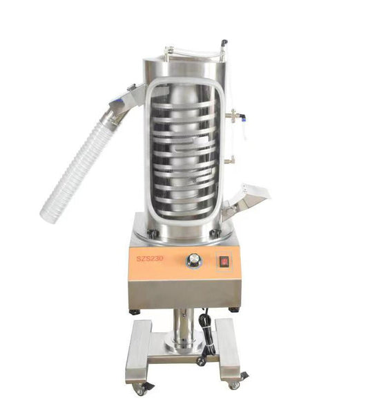 SZS230 High-efficiency tablet dust removal sieve powder machine burr polishing machine upper rotary sieve machine