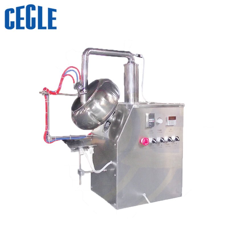 Tablet Coating Machine with Spray gun/pill Food and Chemical industry coating machine - CECLE Machine