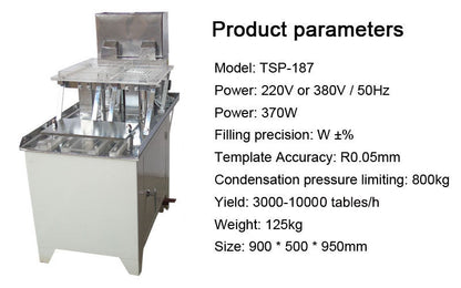 TSP-187 Manual Capsule Filling Machine 187 capsules per time - CECLE Machine