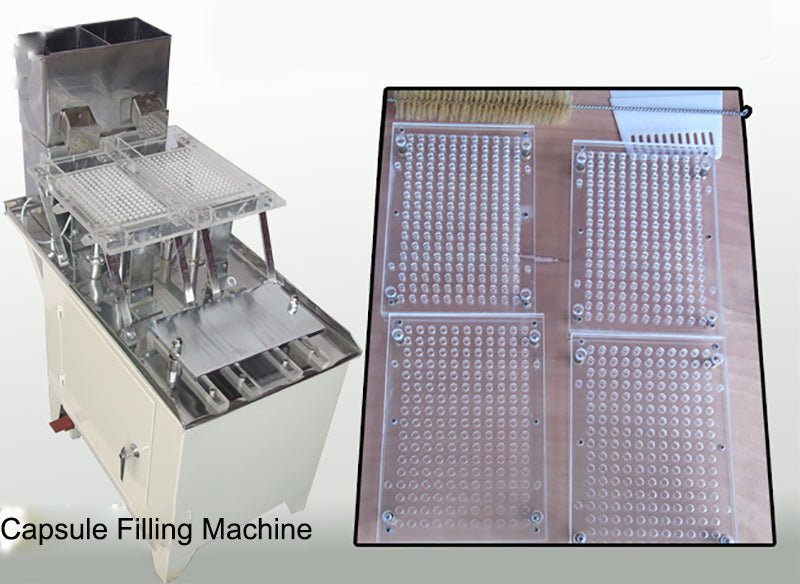 TSP-187 Manual Capsule Filling Machine 187 capsules per time - CECLE Machine