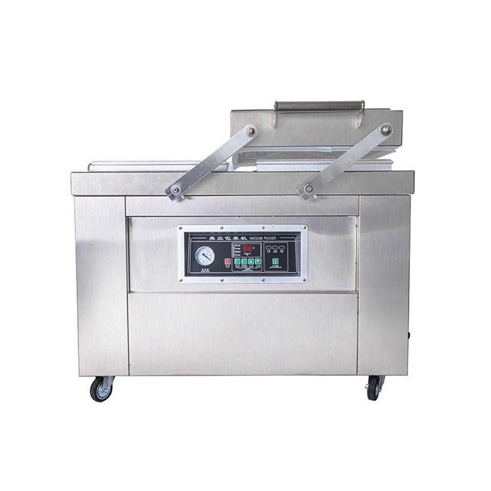 Two-Chamber Vacuum Packaging Machine DZ500/2C with 19-3/4" Seal Bar - CECLE Machine