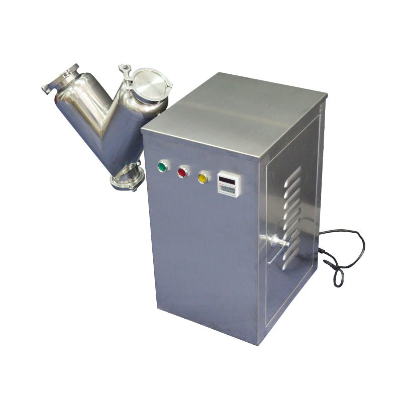 V type Blender Dry powder Mixing machine For Lab Home Use - CECLE Machine