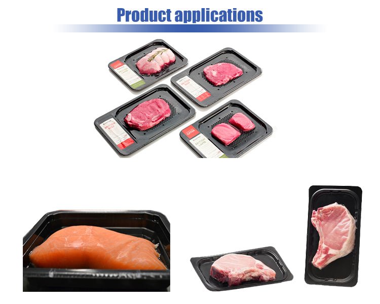 Vacuum skin packaging machine, Desktop skin packaging machine for food, skin pack tray sealer for steak/seafood/meals