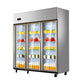 Vertical Beverage Beer Vegetable Display Freezer Glass Door Refrigerator Double Door Three Door Style Choice - CECLE Machine