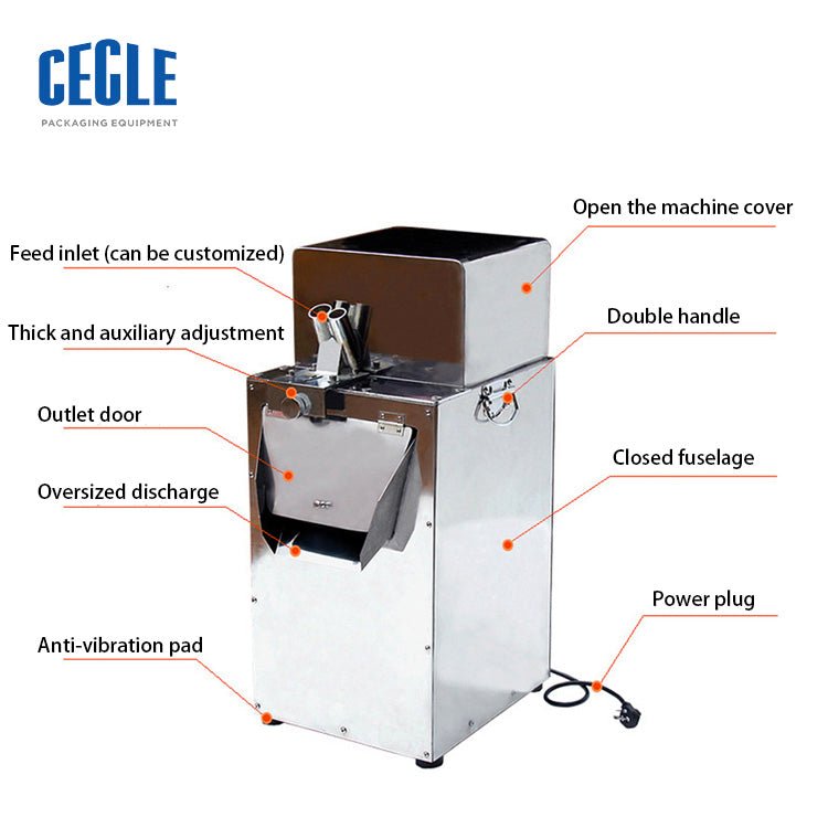 Vertical Slicer Slice Machine Functional Chinese Herbal Medicine Cutting Machine - CECLE Machine