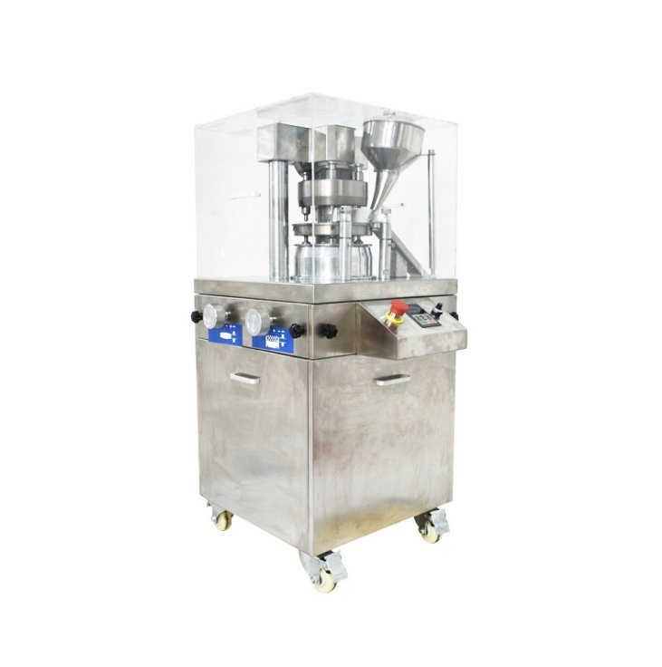ZP9D Automatic Tablet Press Rotary Small Pharmaceutical Factory Implanted Tablet Machine Candy Milk Tablet Tablet Machine